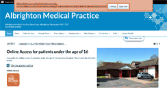 Desktop Screenshot of albrightonmedicalpractice.co.uk